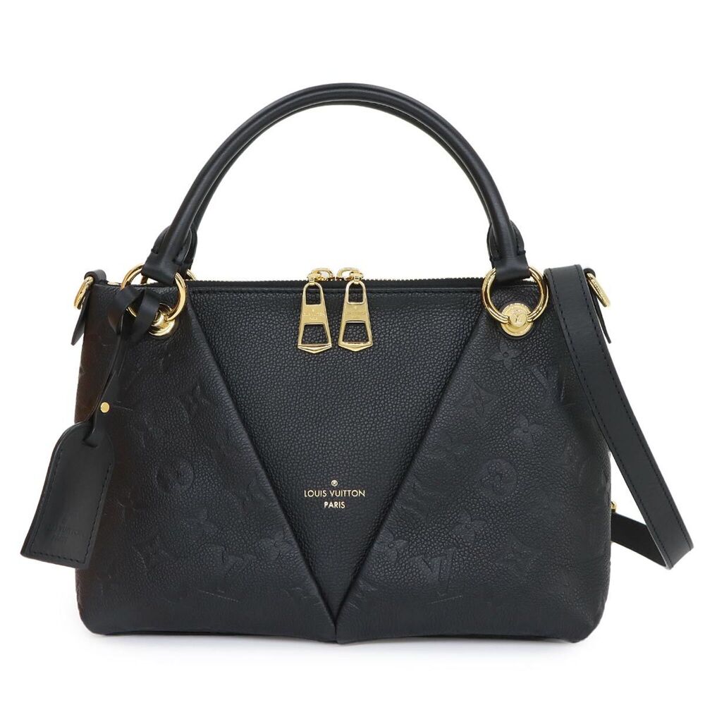 Louis Vuitton Monogram Empreinte V Tote BB 2-way Handbag Shoulder Leather Noi...